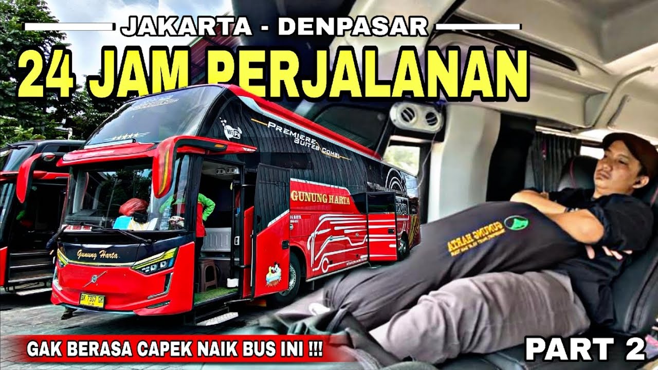 JAKARTA - DENPASAR 24 JAM GAK BERASA CAPEK‼️Full Rebahan Full Fasilitas Yang Memanjakan Penumpang