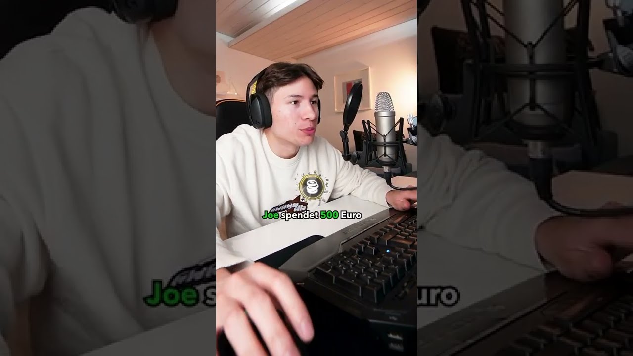 Wie GRO&szlig;E STREAMER bei Spenden reagieren&hellip;💸