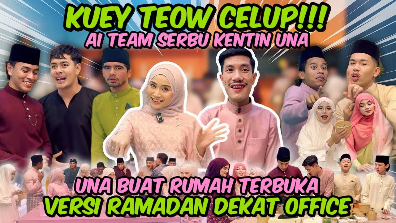 AI TEAM DATANG BERAYA KANTIN TERBUKA UNA !! MAL SUKA UNA ?!! VITAMIN LIMITED !!! 