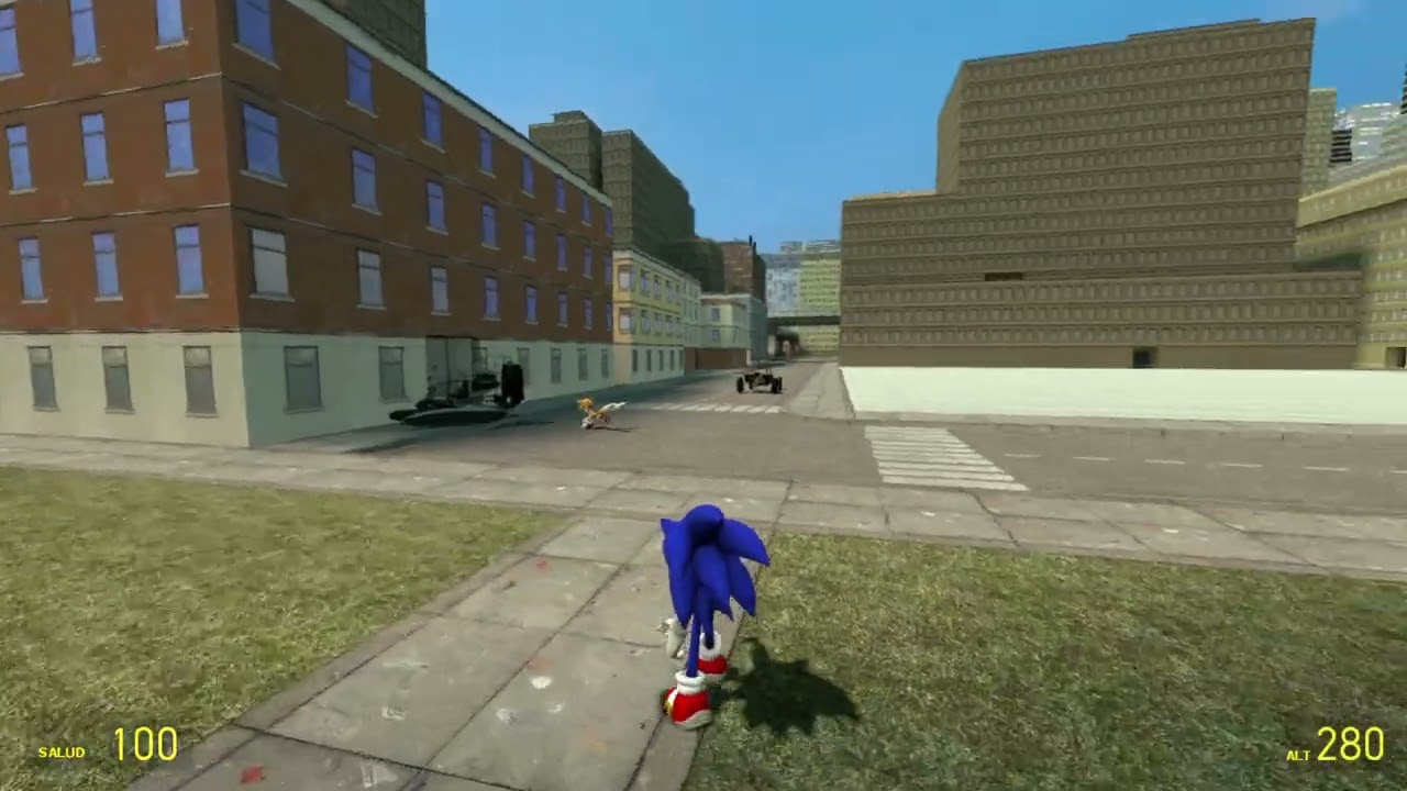 un universo extraño?? |Sonic en el mundo de Garry's Mod | Serie
