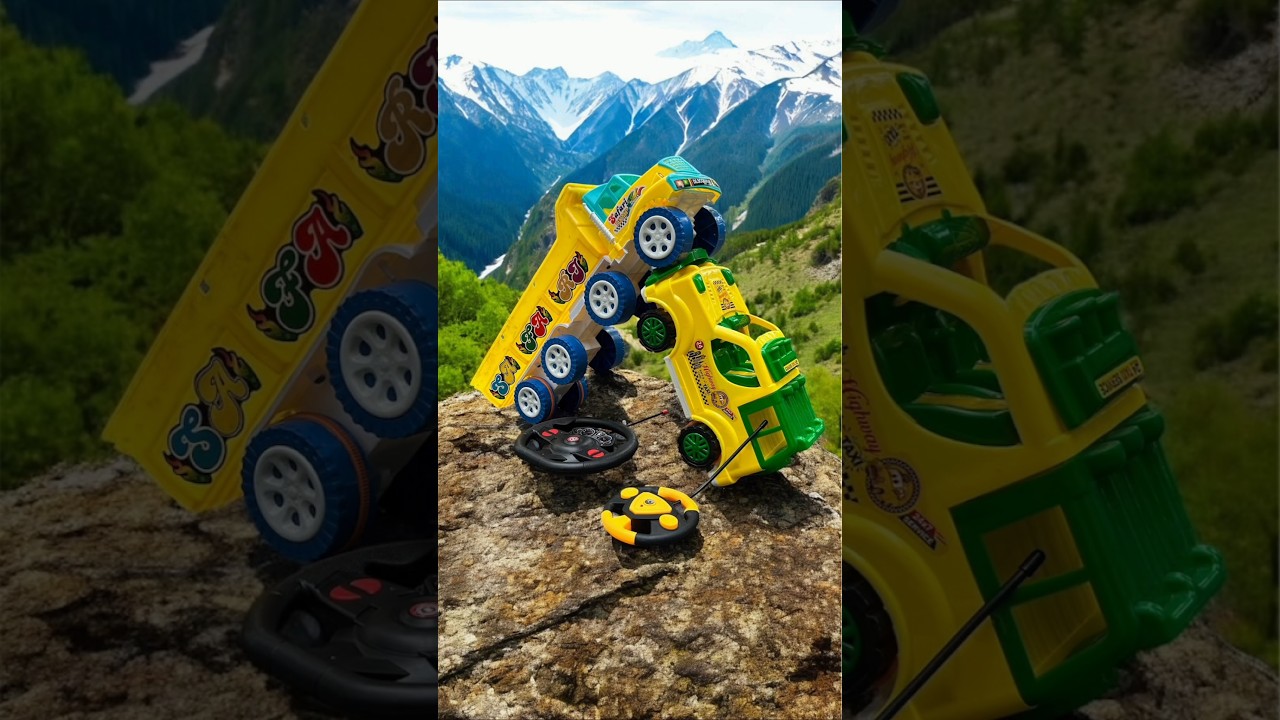 8 wheeler Rc Truck VS remote control Jeep unboxing