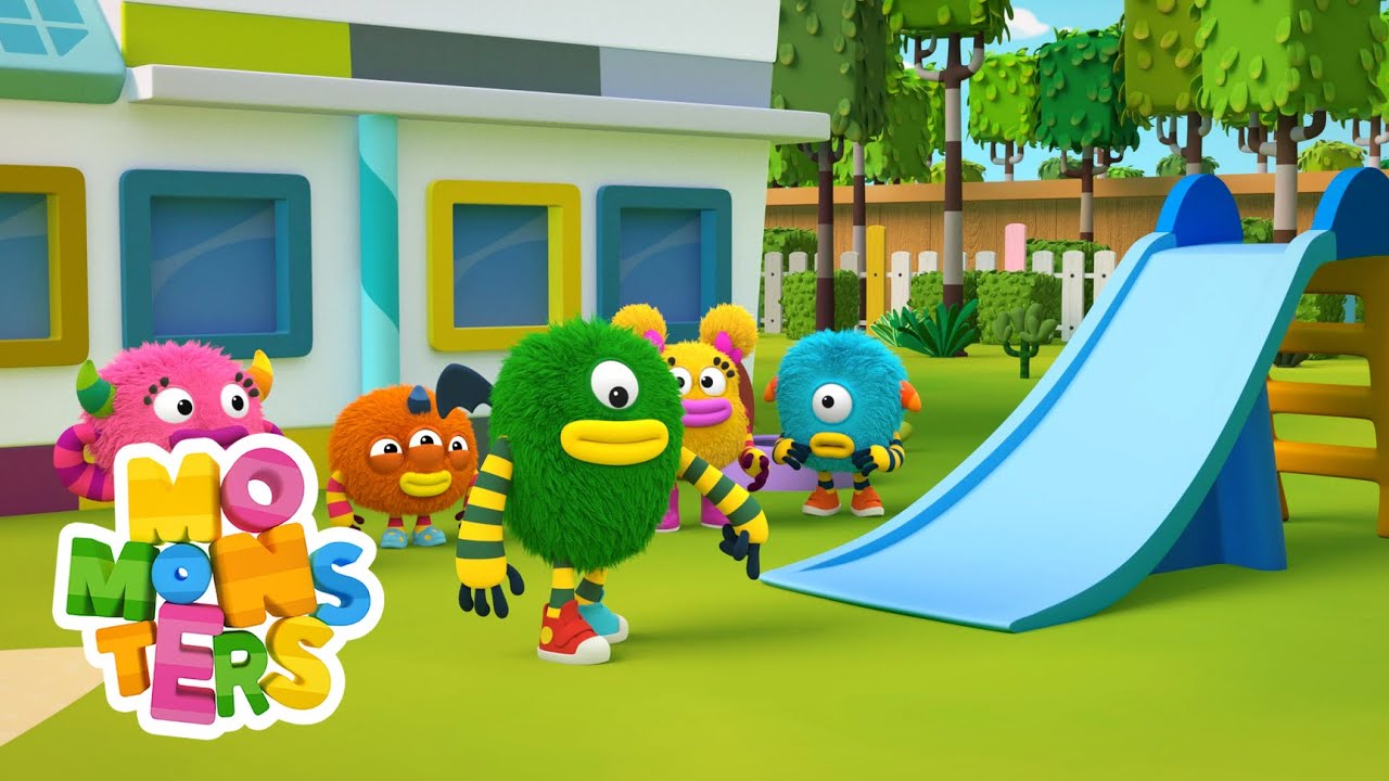 Tobogán y más episodios completos | Momonsters hora de aprender