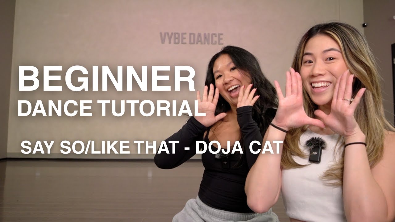 BEGINNER DANCE TUTORIAL | Say So/Like That - Doja Cat Choreography