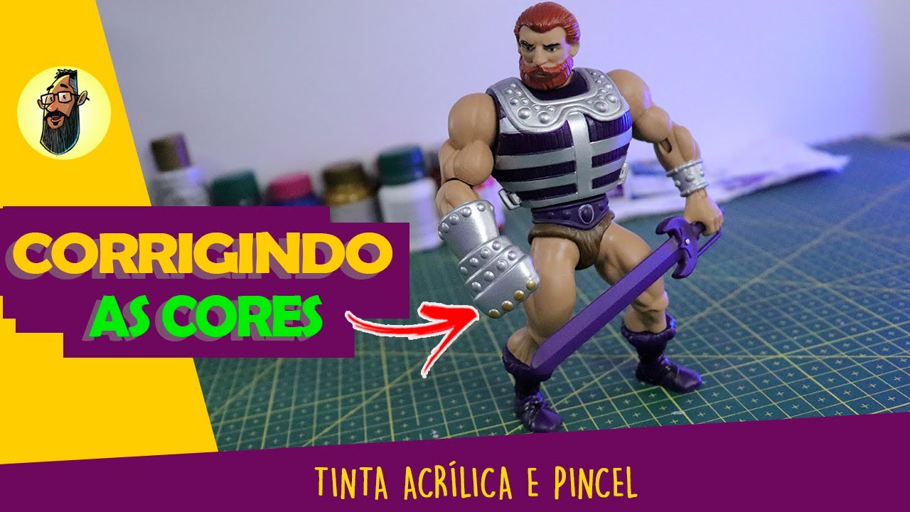 REPINTANDO OS ACESSÓRIOS DO FISTO ORIGINS (REPAINT FISTO ORIGINS)