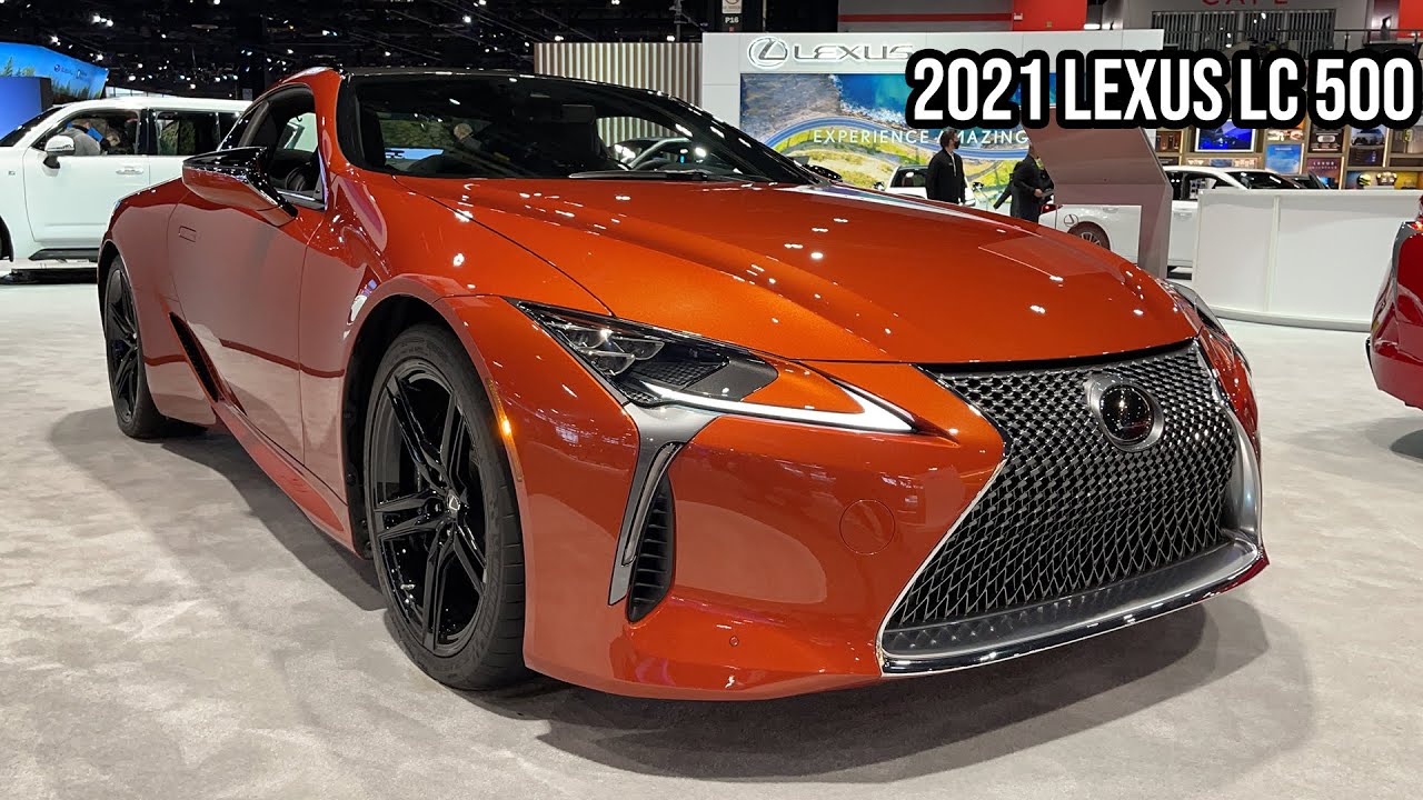 2021 Lexus LC 500 - Interior and Exterior Walk Around - 2022 Chicago Auto Show