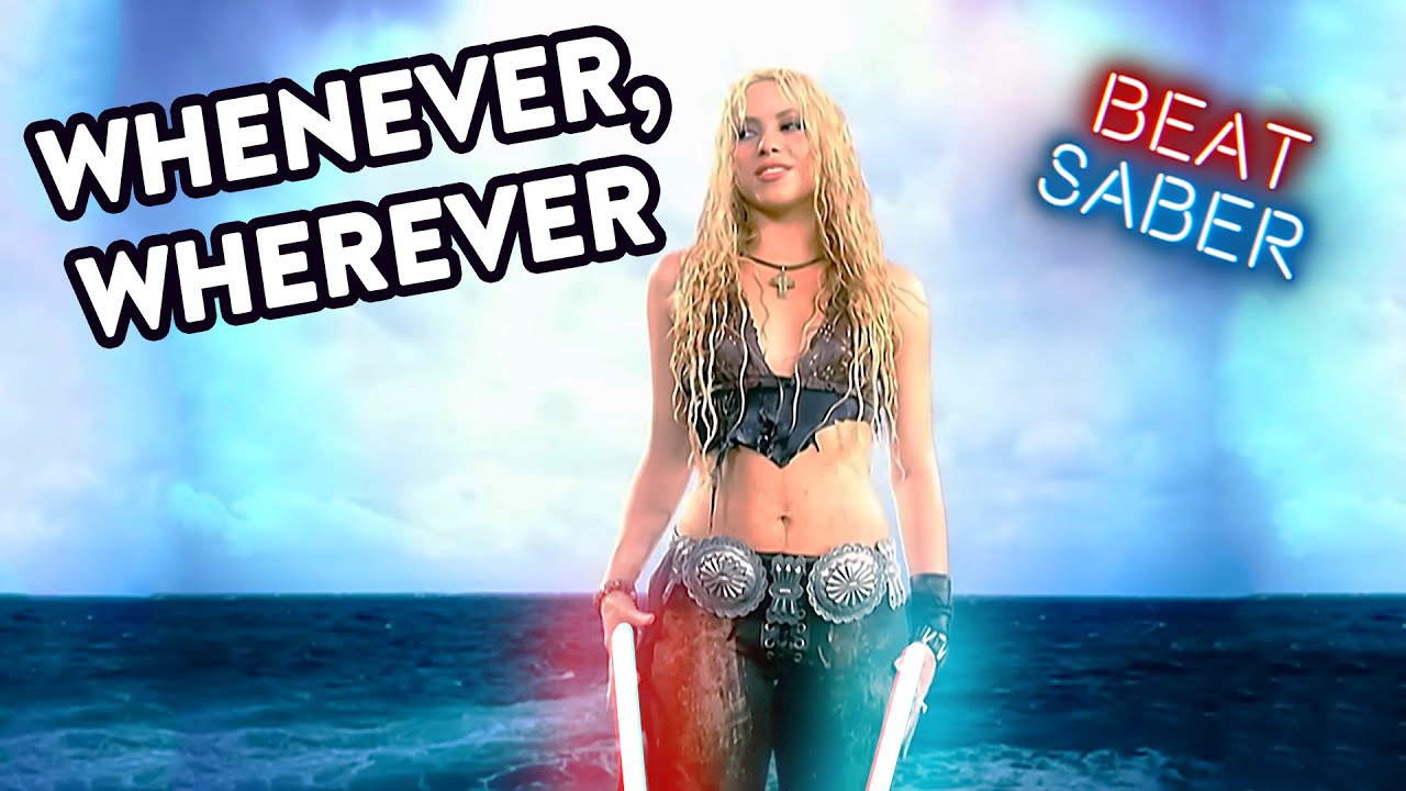 Shakira - Whenever, Wherever - Beat Saber Expert SS Rank Full Combo