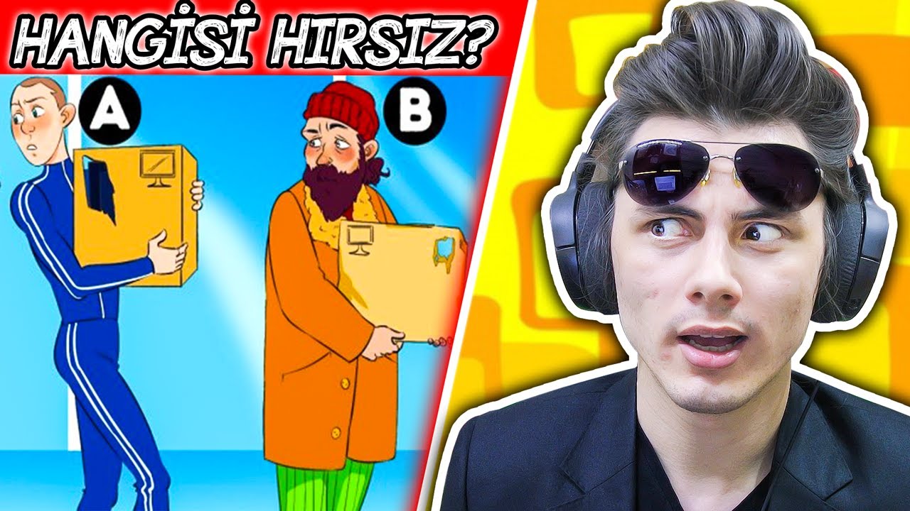 İNSANLARIN SADECE %1 'İ ÇÖZEBİLİYOR - DEDEKTİF SORULARI (Seçimini Yap)