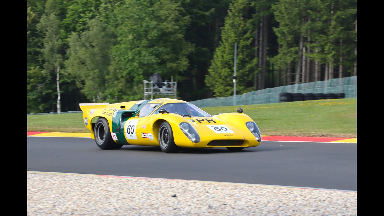 Lola T70 Mk3b ex-Ronnie Peterson V8 Sound - C. De Quesada & S. Gabel  ! [HD]