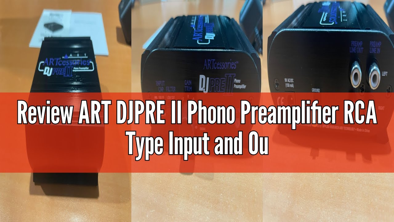 Review ART DJPRE II Phono Preamplifier RCA Type Input and Output Switchable Low Cut Filter