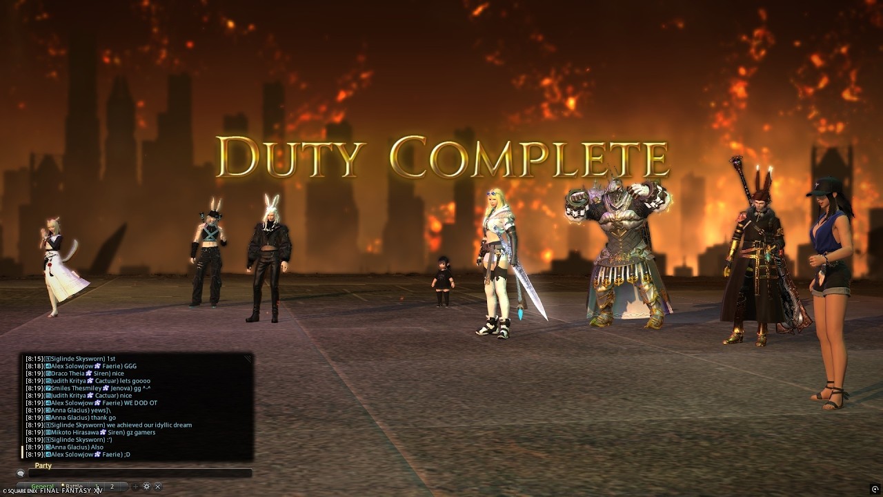 FFXIV M12S p2 Lindwurm SAVAGE PLD Tank POV