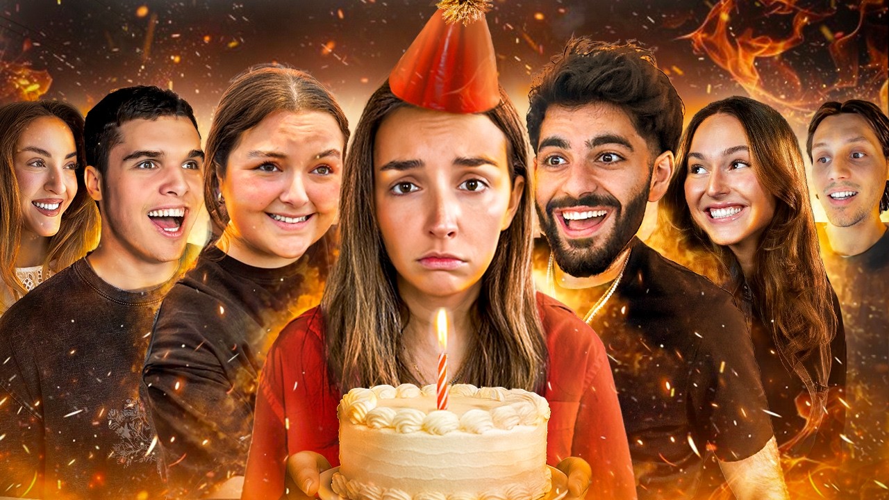 MES AMIS ME ROAST POUR MON ANNIVERSAIRE ! (c'est trop...)