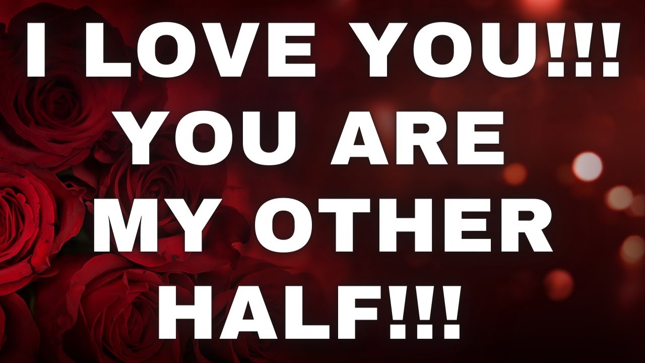 LOVE TAROT READING TODAY - I LOVE YOU!! YOU ARE MY OTHER HALF💞