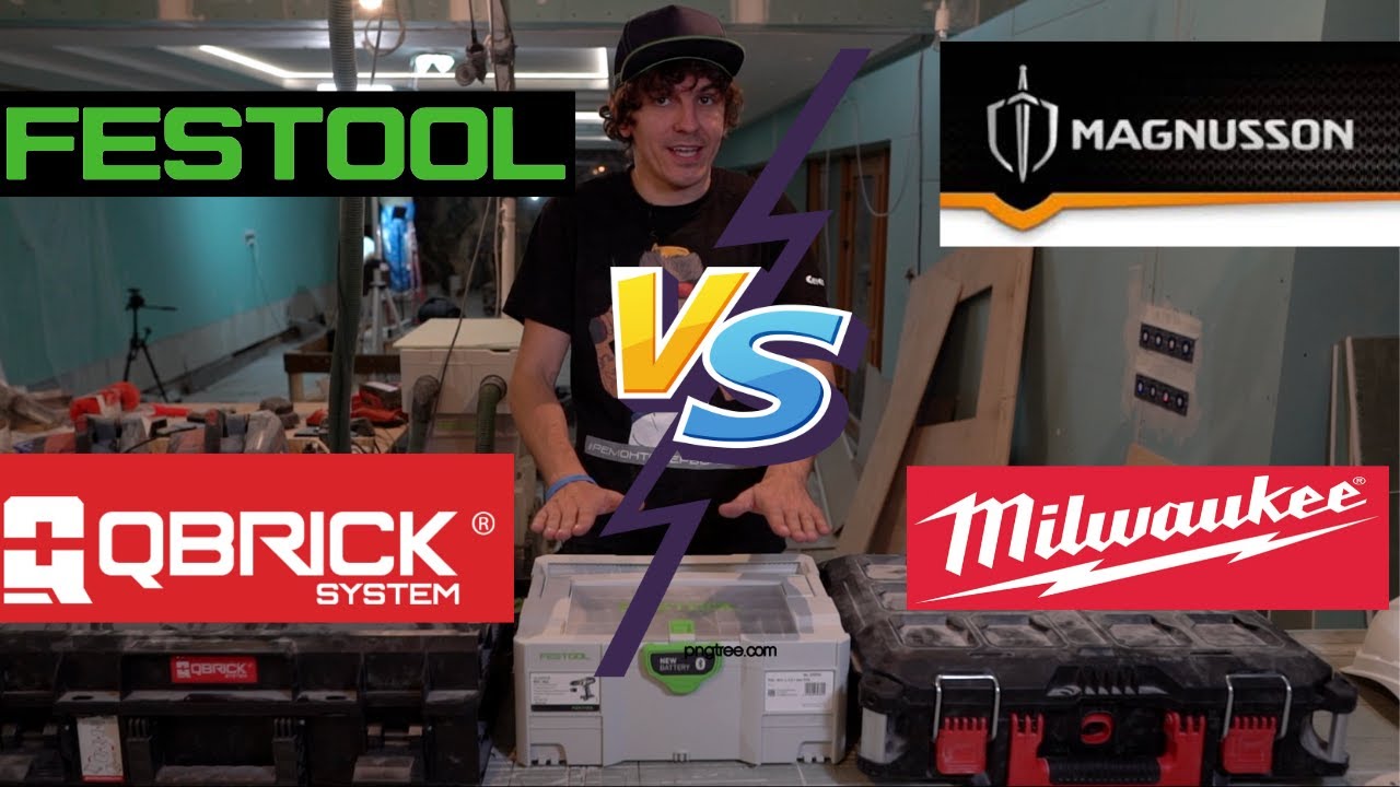 Система хранения инструмента  ДОЛЖНА БЫТЬ У КАЖДОГО МАСТЕРА  #Qbrick #Magnusson #Milwaukee #Festool