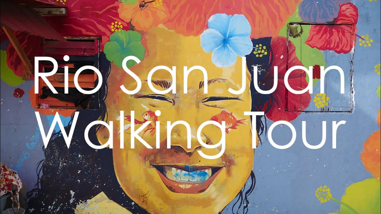 Rio San Juan Walking Tour - 4K UHD - Virtual Trip