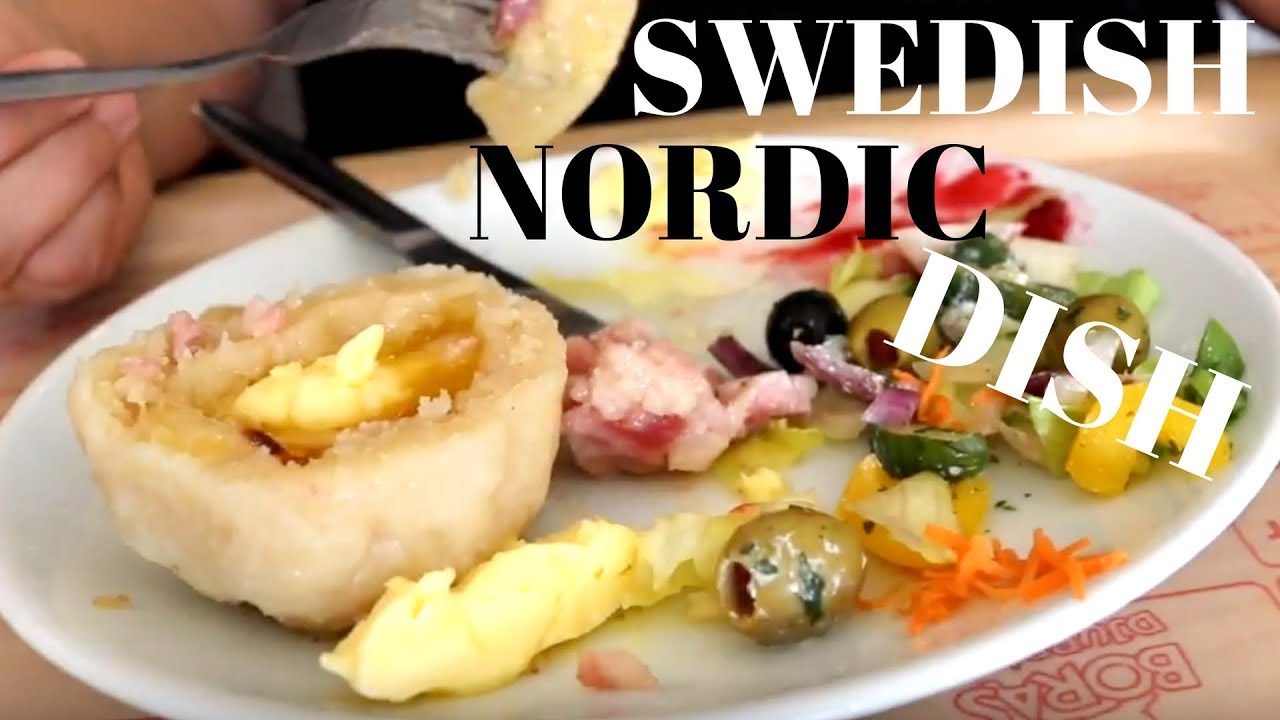 How to eat Palt eating Pitepalt at Paltzerian in Pite&aring; What is Palt/Pitepalt