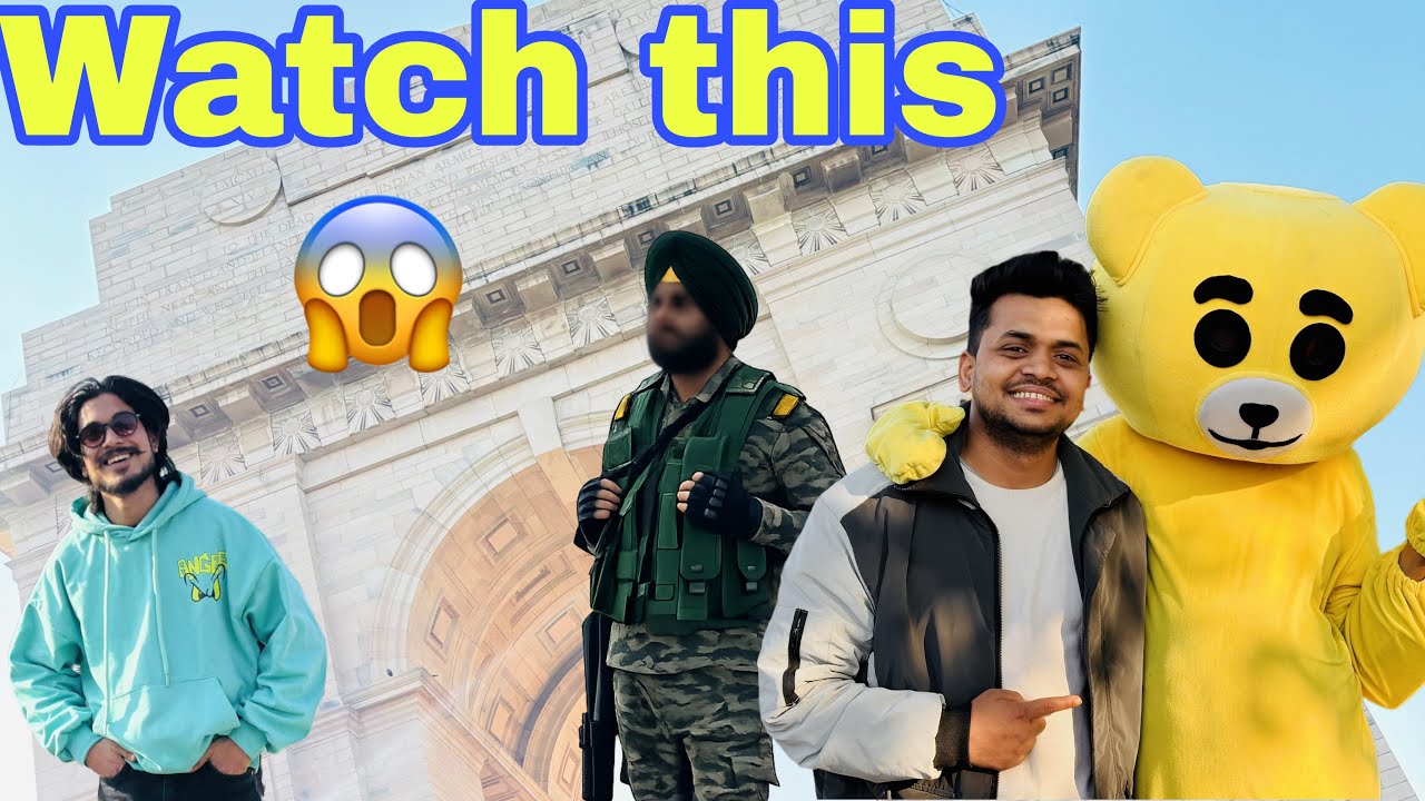  Unexpected Fun at India Gate! 🤯 🇮🇳 | VLOG 8