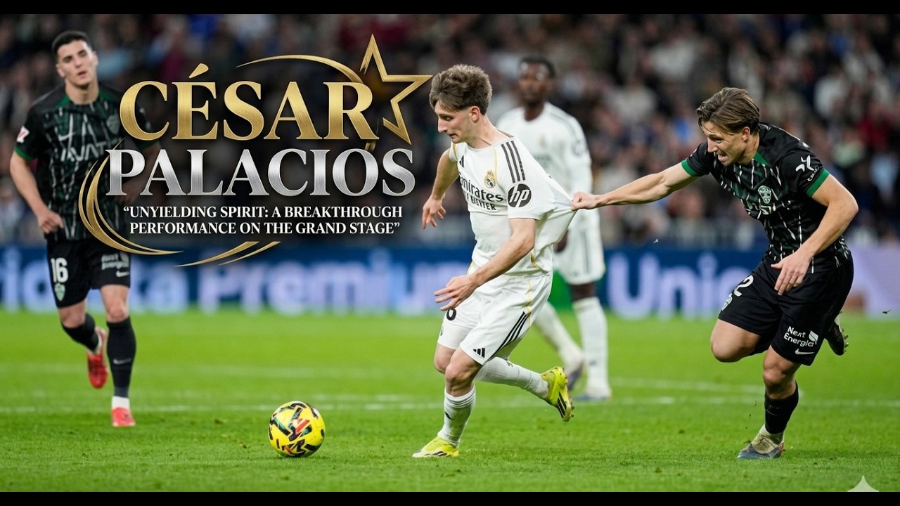 C&eacute;sar Palacios vs Elche CF | Midfield Performance  | 14/03/2026