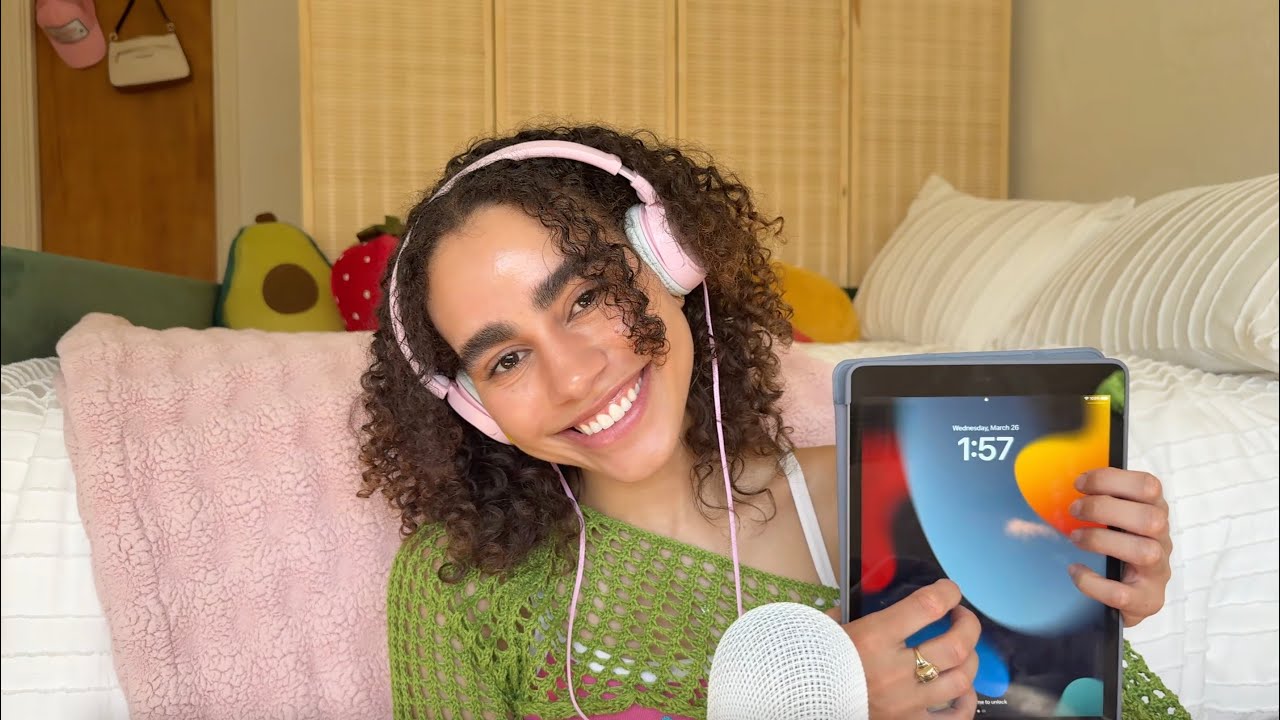 asmr tapping on random electronics