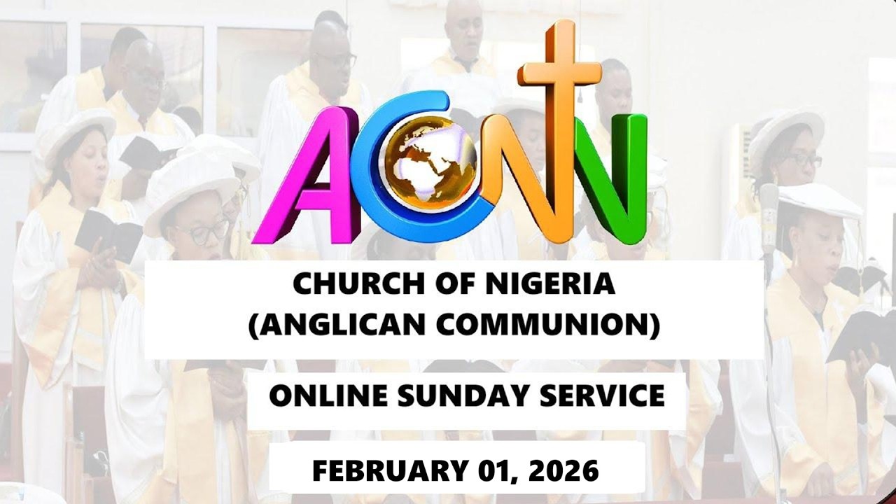 CHURCH OF NIGERIA (ANG. COMM.) ONLINE SUNDAY SERVICE FEBRUARY 01, 2026 || SEPTUAGESIMA SUNDAY
