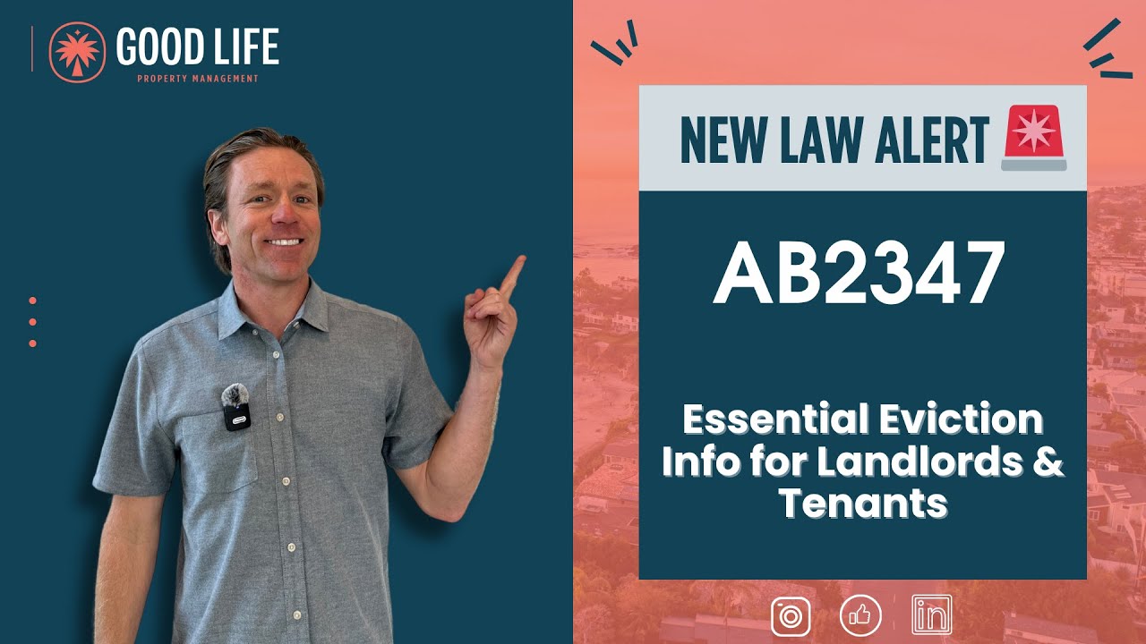 Governor Newsom Signs AB 2347: Key Eviction Law Changes for California Landlords and Tenants
