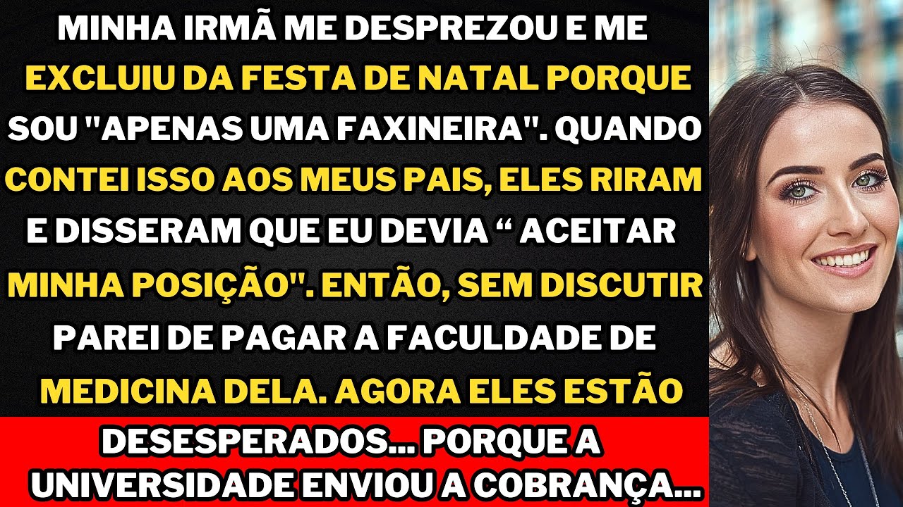 Minha irmã me humilhou e me excluiu do Natal por ser 