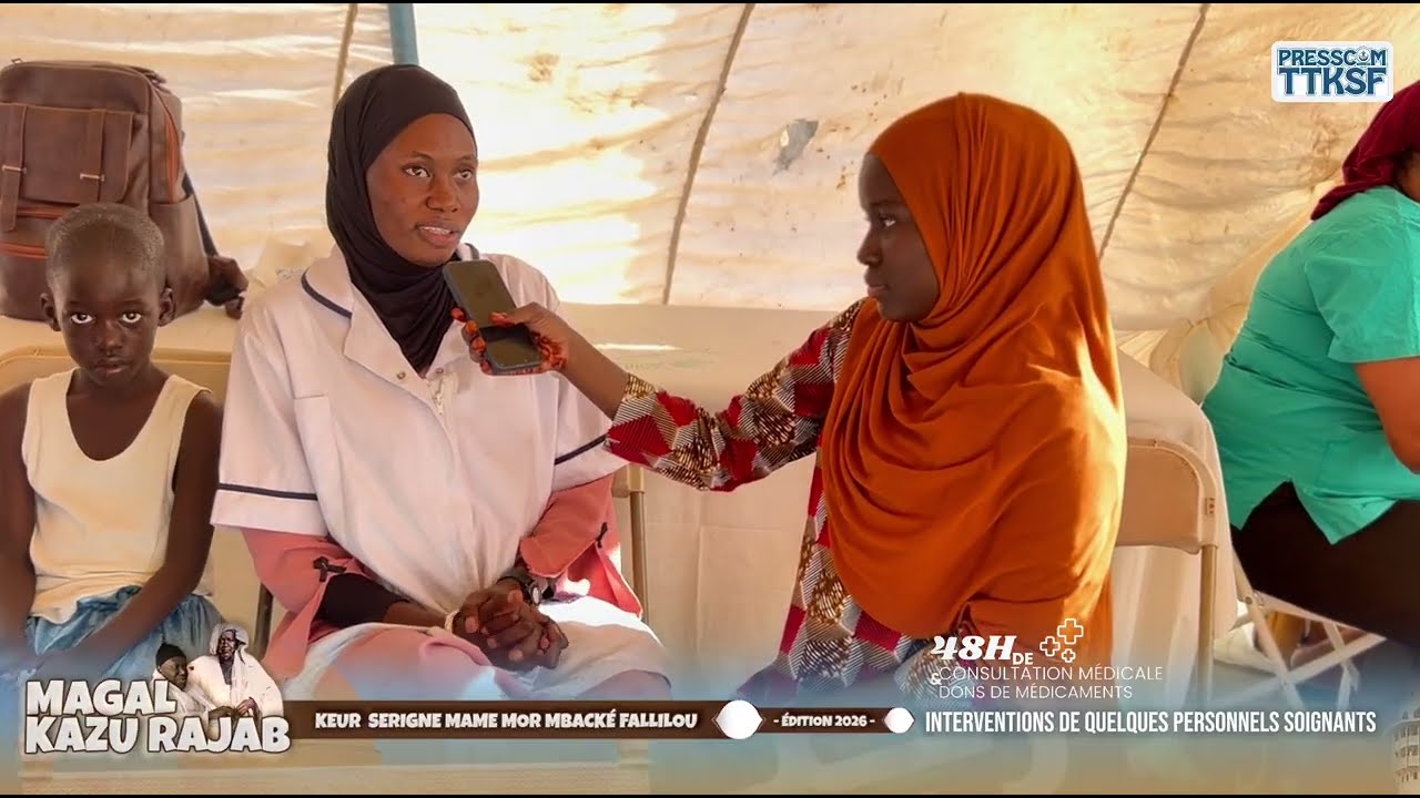 INTERVIEW DU PERSONNEL - 48H de consultation médicale keur Serigne Mame Mor Mbacké Fallilou