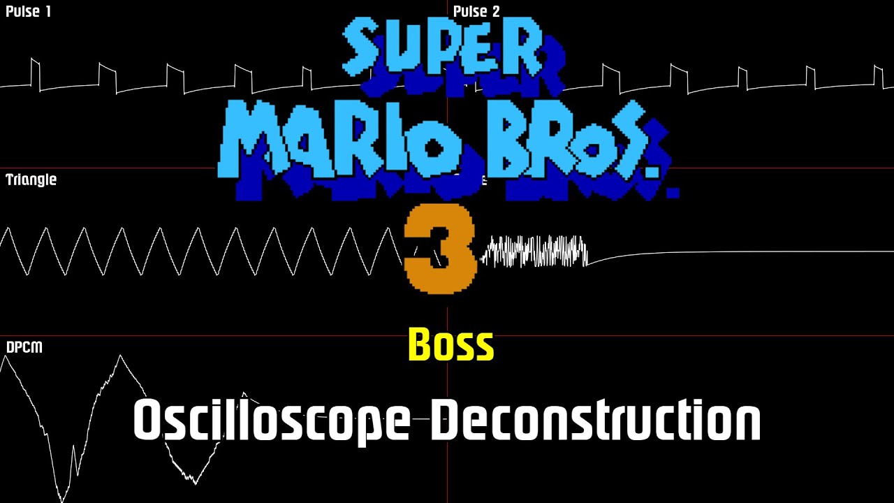 Super Mario Bros. 3 - Boss [Oscilloscope Deconstruction]