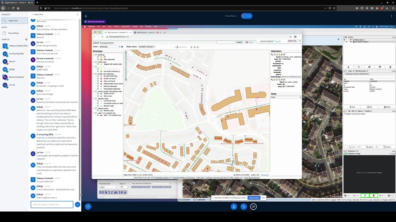 Catching mapping errors using OSM Inspector with Dermot