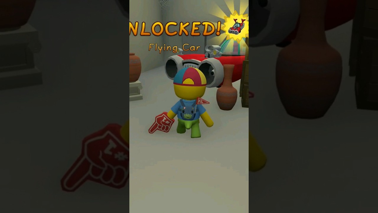 UNLOCKED FLYING CAR! COMPLETE THE MUSEUM! Wobbly Life Wizard Update! #wobblylife #wobblylifeupdate