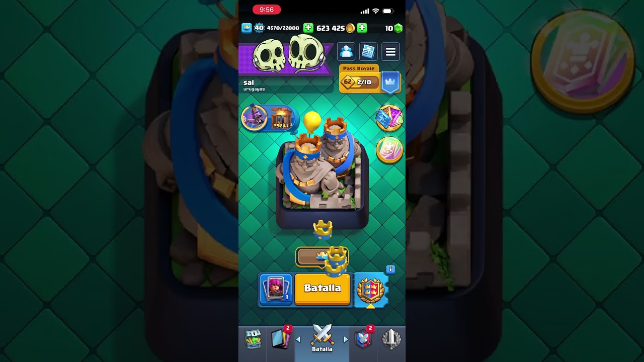  Jugué 2v2 con mazos  randoms