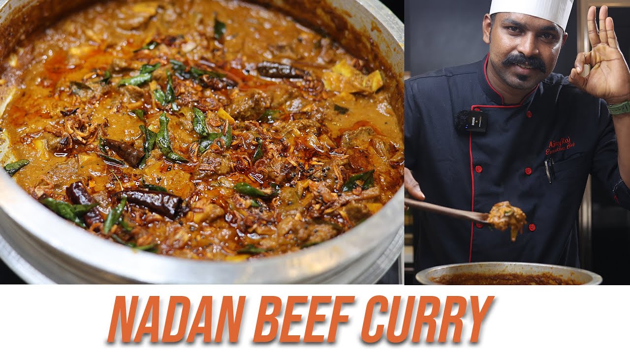 തേങ്ങാ കൊത്തിട്ട നല്ല നാടൻ ബീഫ് കറി ഉണ്ടാക്കാം  I BEEF CURRY I GOODWILL PACHAKAM