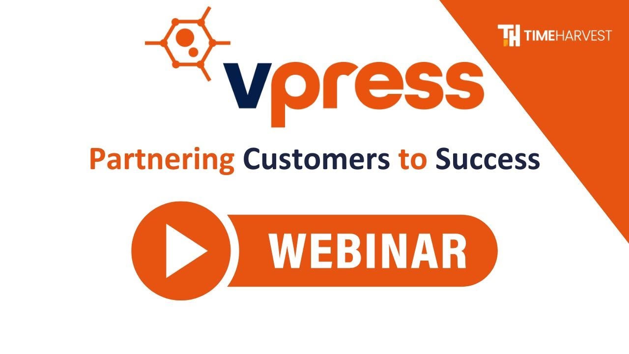 Time Harvest & Vpress Webinar