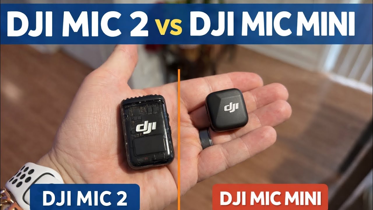 DJI Mic mini vs. Mic 2 (Which would I buy?)