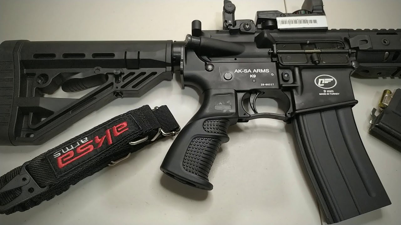 Rifle Aksa K9 traumático