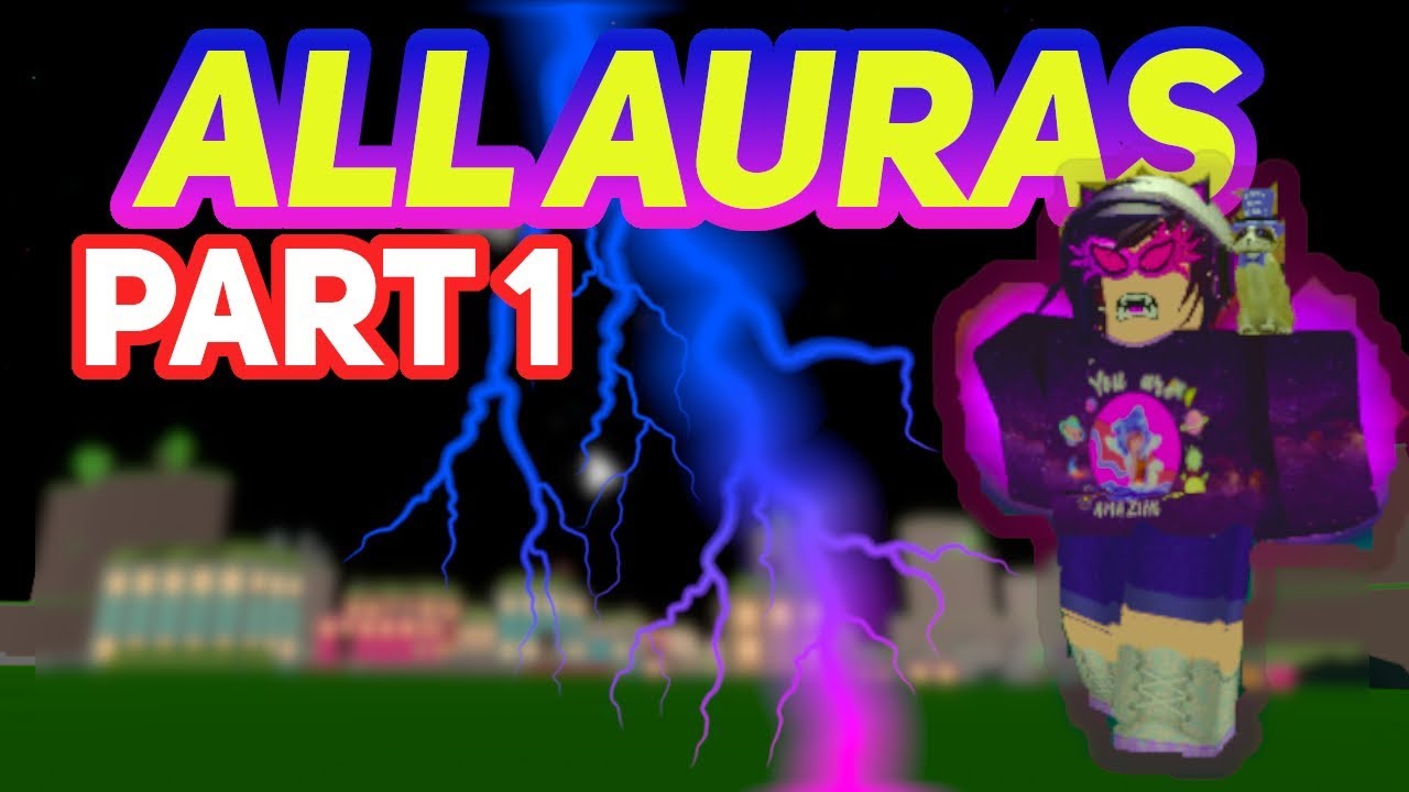 ROBLOX POWER SIMULATOR ALL AURAS PART 1 (Class I To Class C)