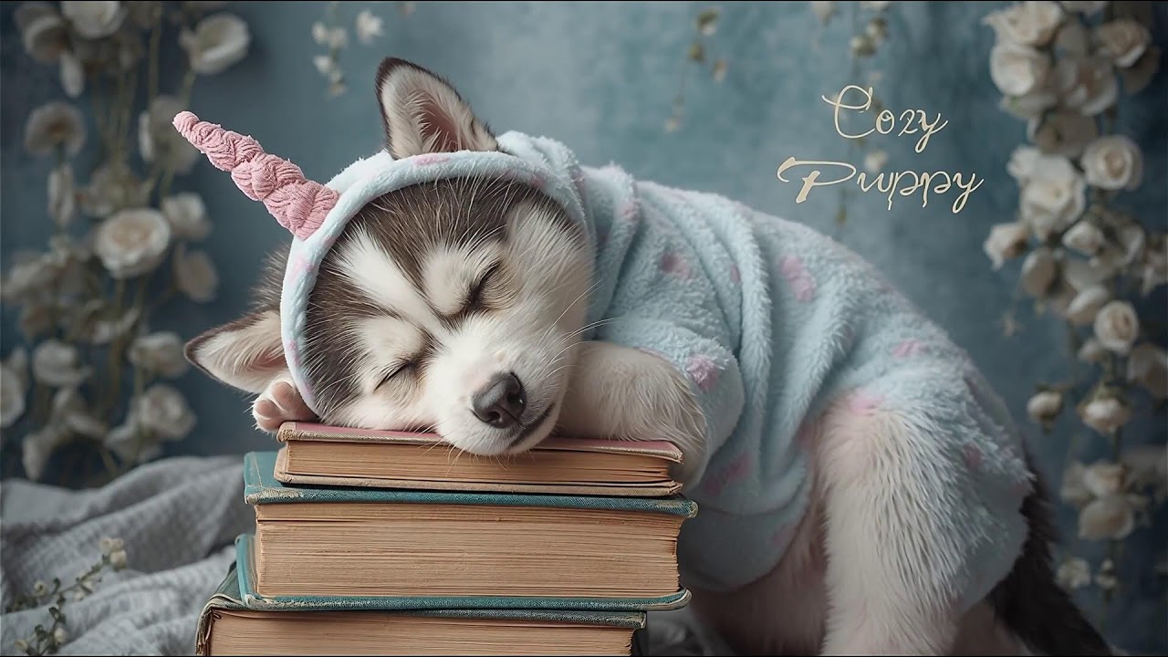LIVE Puppies Baby Bedtime 🐶 Calming Lullabies Sleep Music 12 Hours Soothing