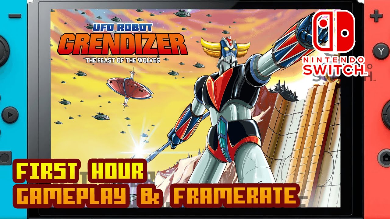 GOLDORAK / UFO ROBOT GRENDIZER - The Feast of the Wolves - (Nintendo Switch) - Framerate & Gameplay