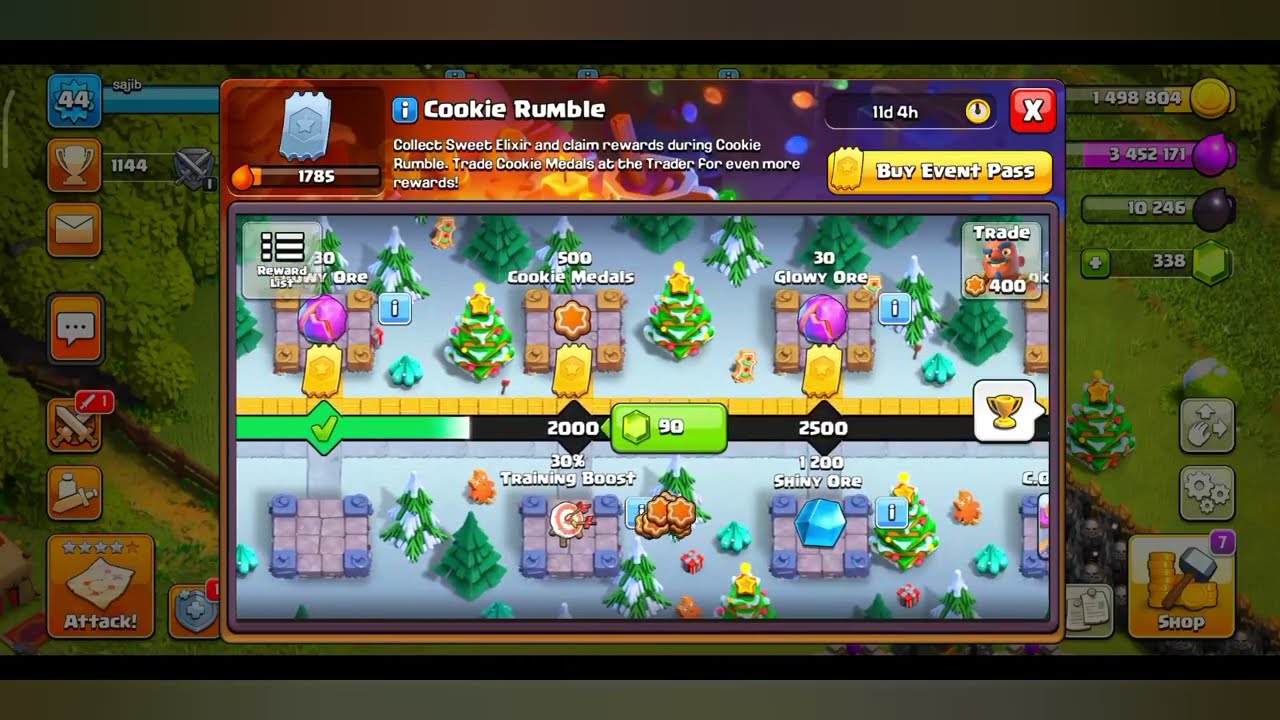 How to get free cookies medals & sweet Elixir