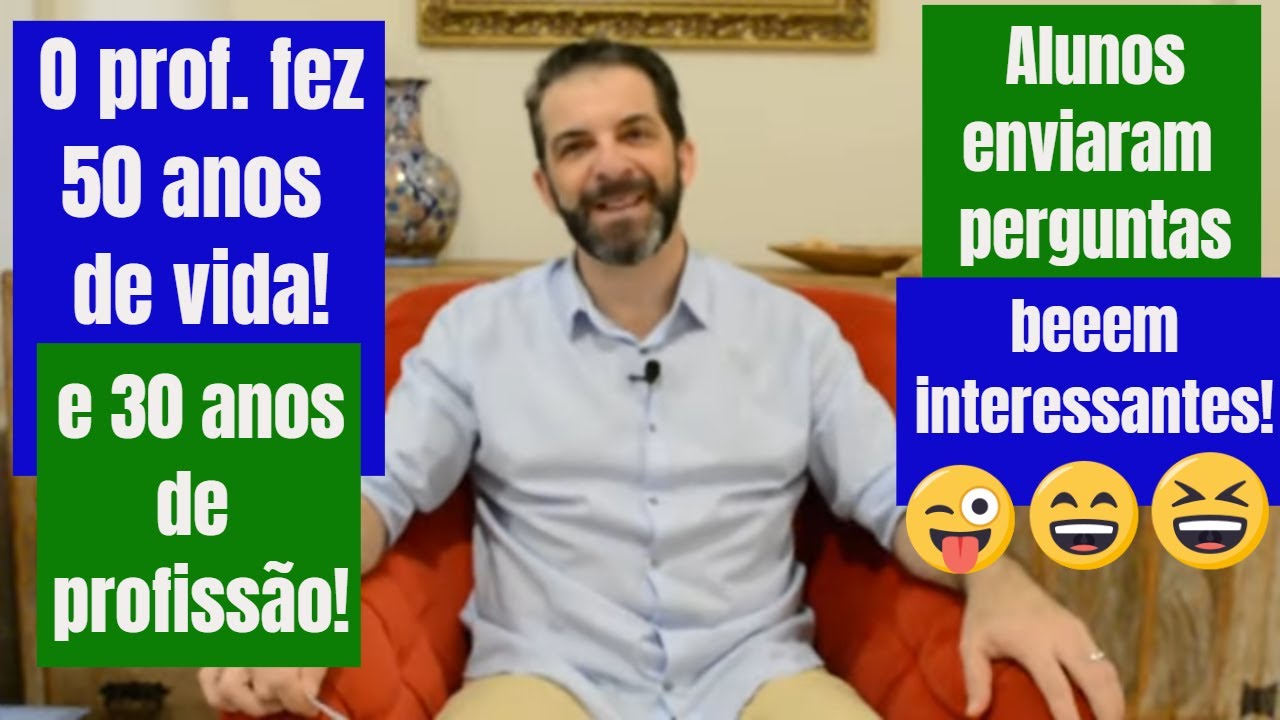 50 anos de vida, 30 de professor Fale &Aacute;rabe!