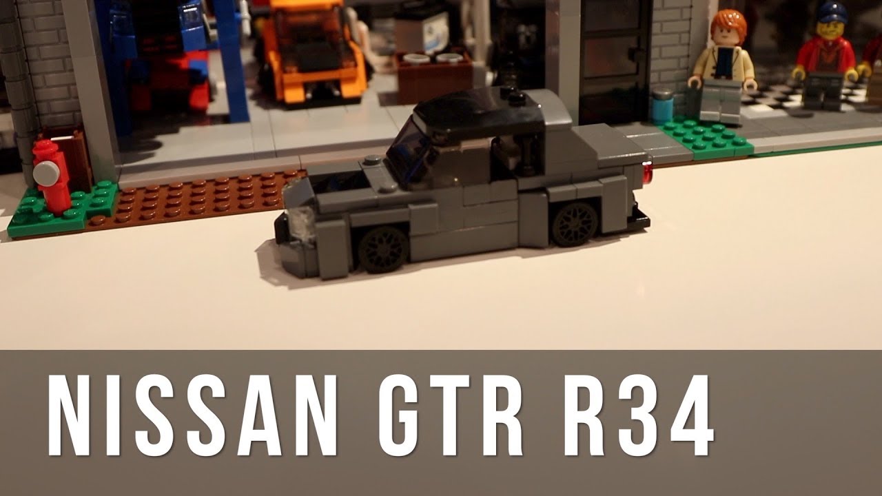 How To: Lego Nissan GTR R34