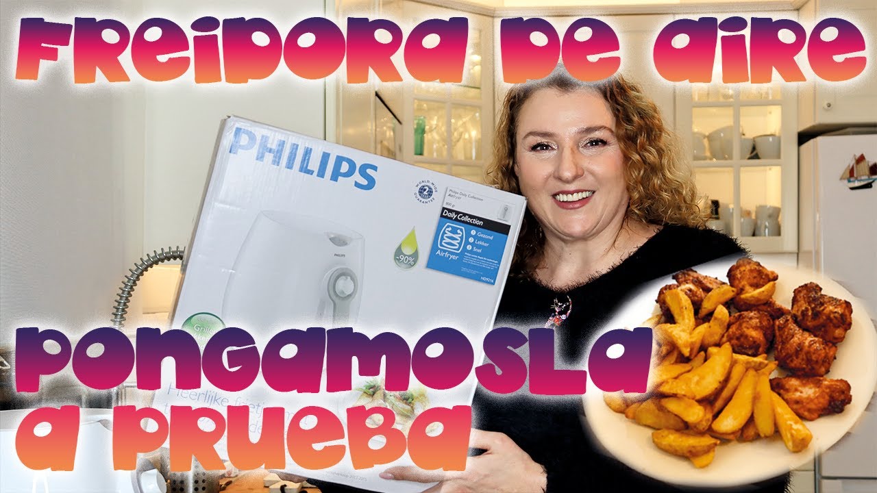 ¡¡¡NUEVO!!!! Freidora aire Philips Airfryer HD9216/80: Pongamosla a prueba!!! #Philips #amazon