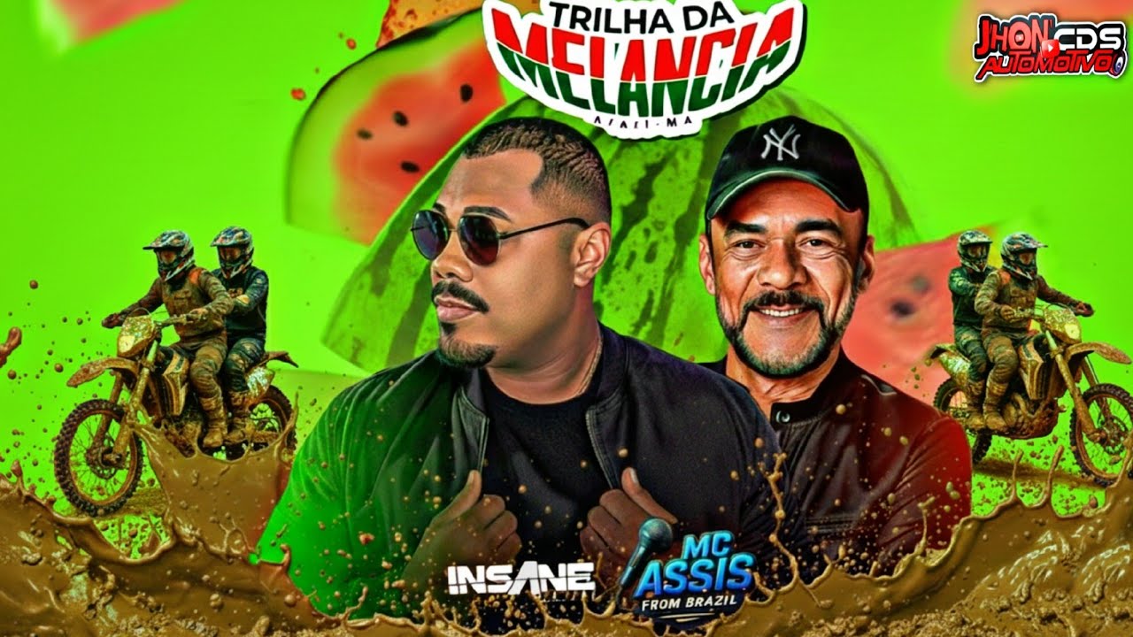 CD AO VIVO TRILHA DA MELANCIA 🍉 2026 INSANE DJ E MC ASSIS FROM BRASIL 