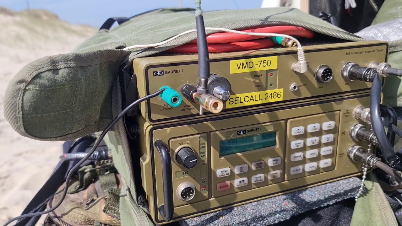 Working JL7GMN in Japan on 21.225 kHz USB from beach