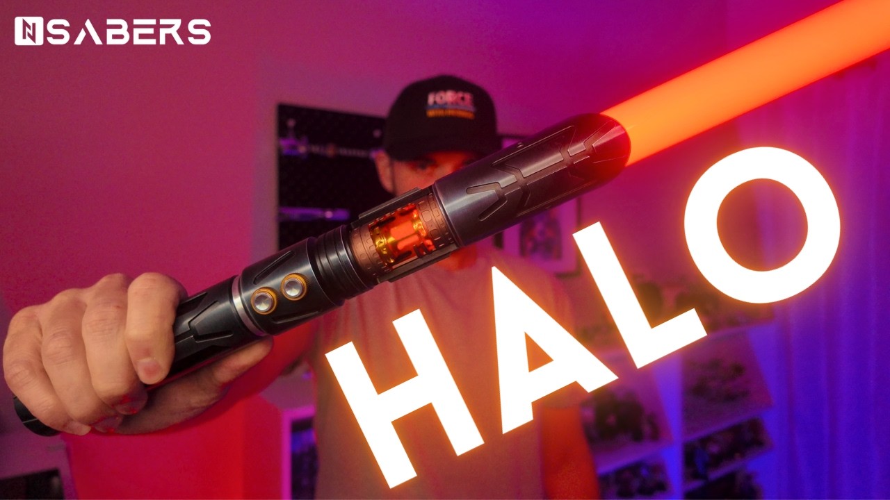 My NEW Favorite Lightsaber! NSabers Halo Review