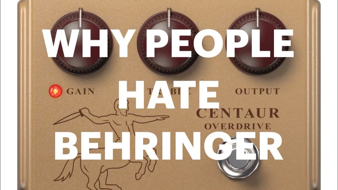 Why People Hate Behringer.