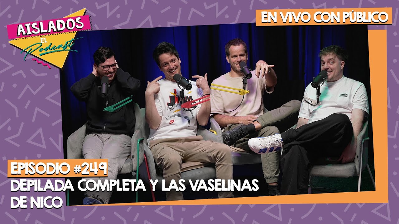 EN VIVO: DEPILADA COMPLETA y las VASELINAS de NICO