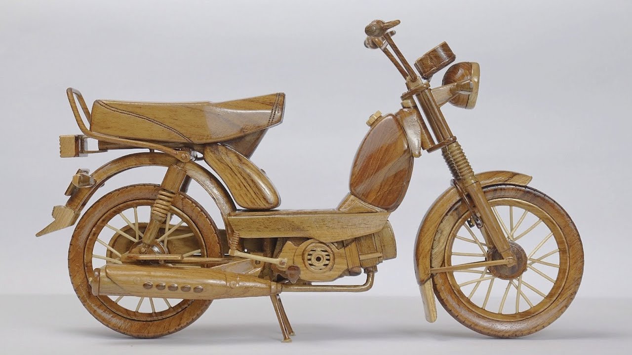 TVS XL 100 || How to Make  Wooden Bike Model ||