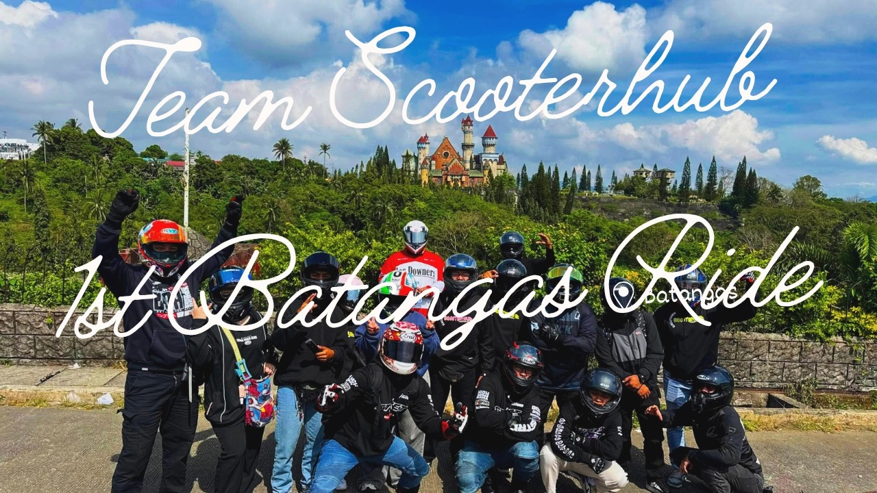 Team Scooterhub 1st Batangas Ride