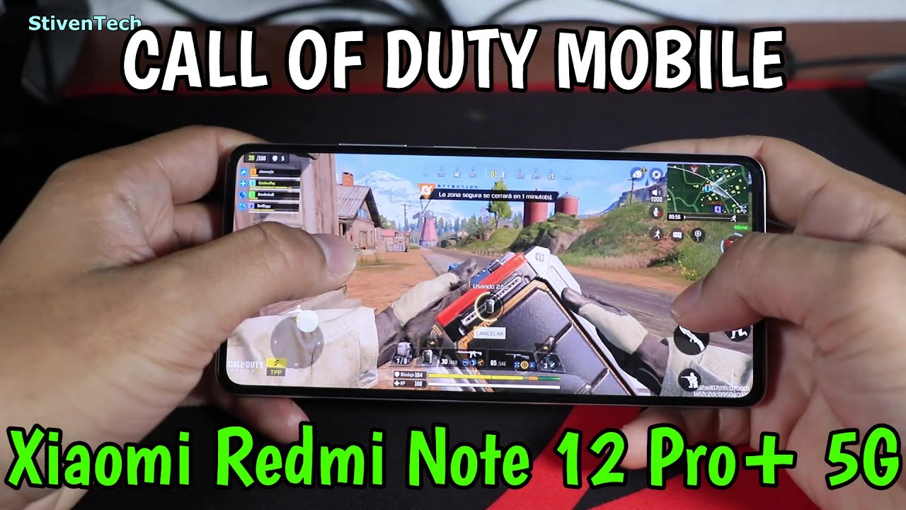😱CALL OF DUTY MOBILE  EN Xiaomi Redmi Note 12 Pro+ 5G Con MediaTek Dimensity 1080 GRAFICOS AL MAXIMO
