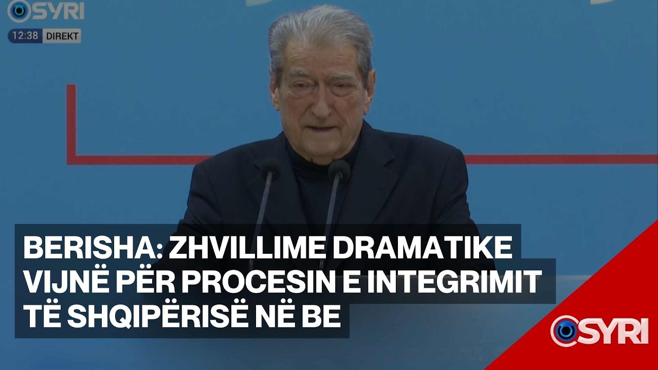 Kreu i PD, Sali Berisha konferencë për mediat
